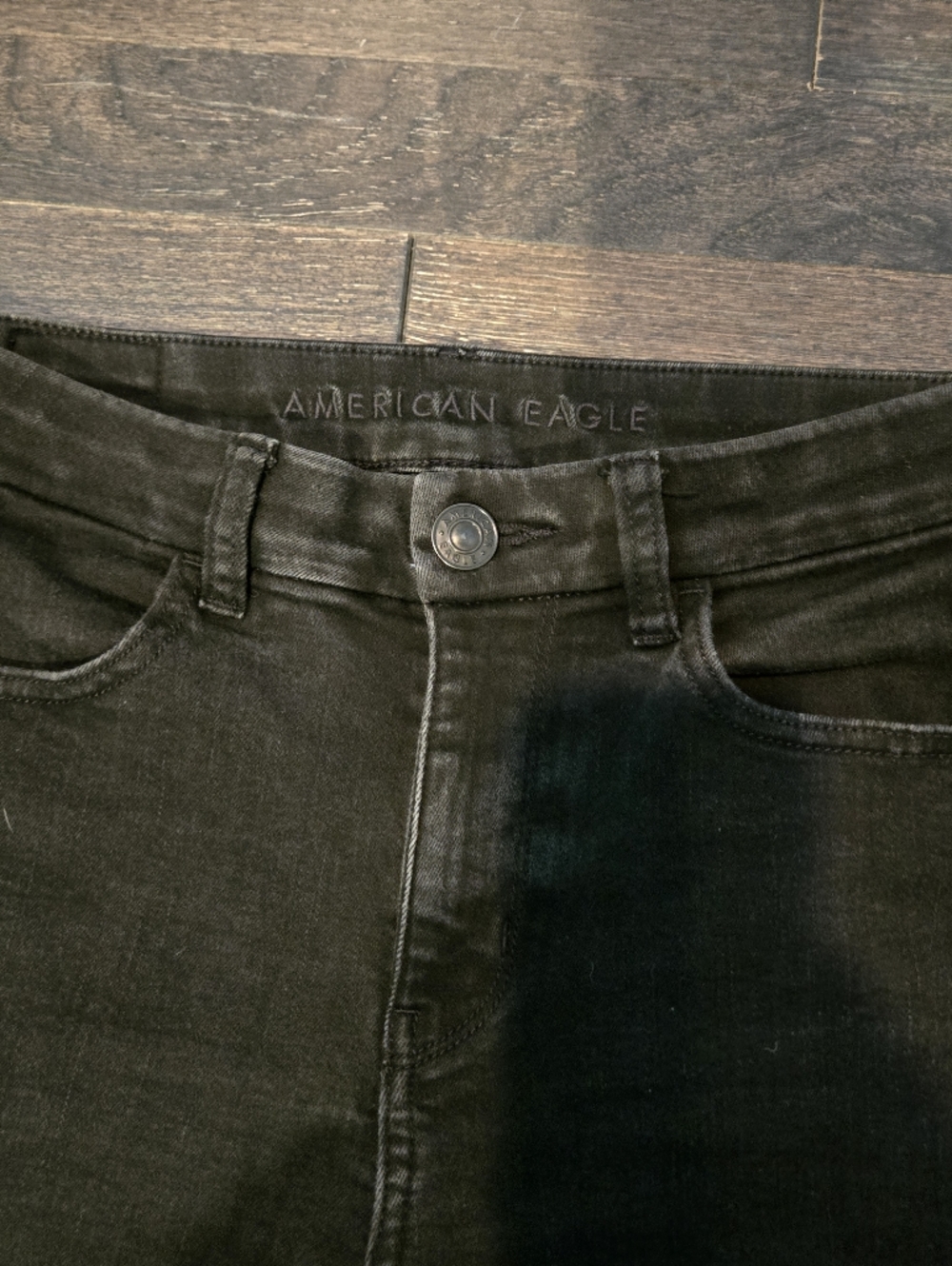 American Eagle Next Level Stretch Curvy Hi-Rise Jegging Skinny Jeans SZ 4 Reg - Picture 9 of 9